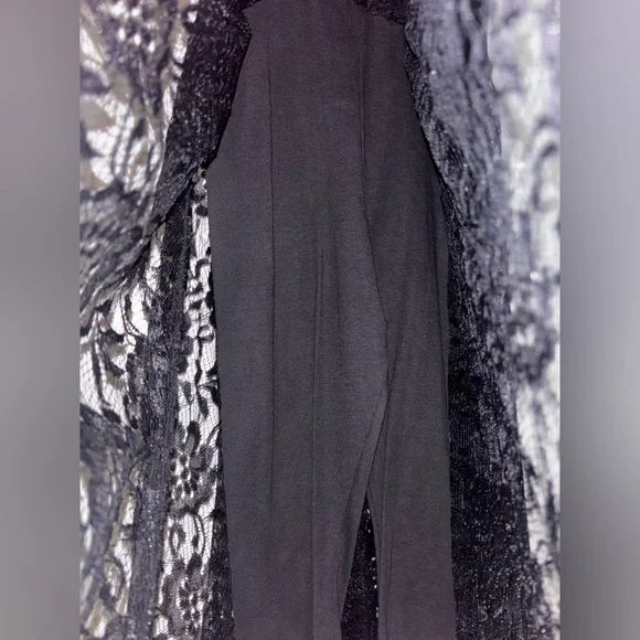 Vintage Black Lace Skirt - Picture 2 of 3